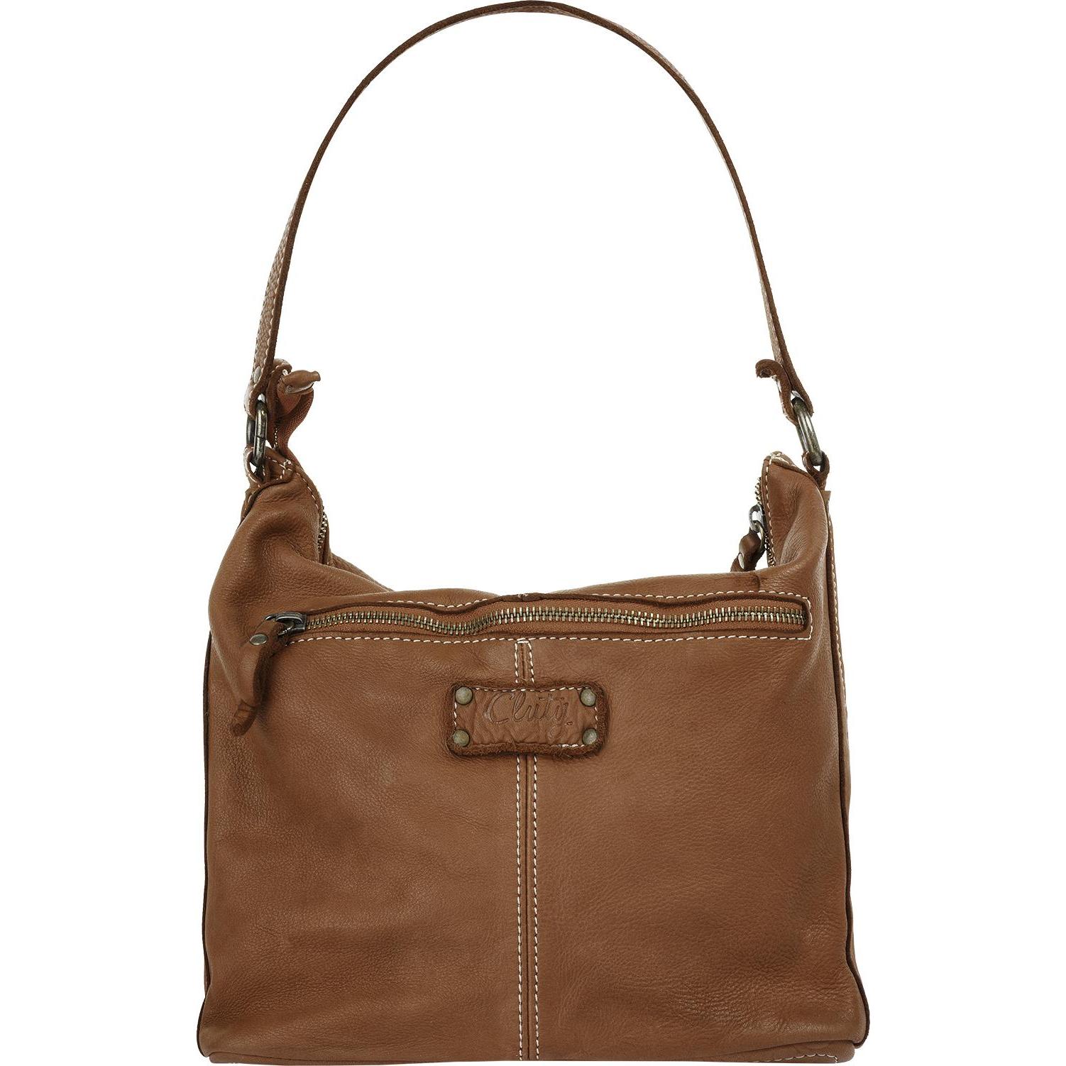 Cluty, Tasche, Shopper, Braun