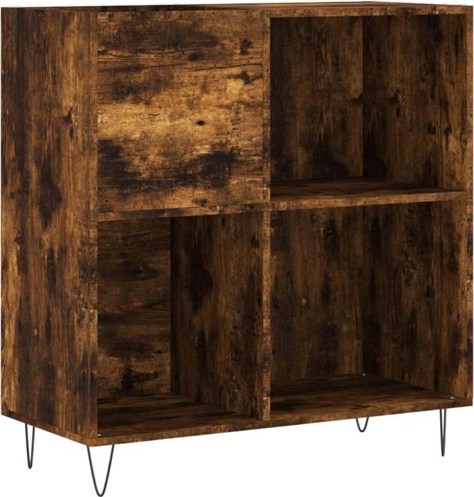 Actual product image VidaXL Plattenschrank Räuchereiche 84,5x38x89 cm Holzwerkstoff