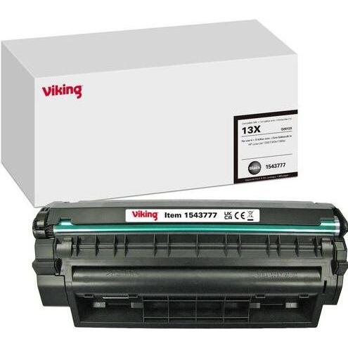 Viking, Toner, Tonerkartusche Kompatibel HP 13X Q2613X Schwarz (BK)
