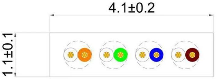 Produktbild Lightwin Netzwerkkabel (UTP, CAT6, 0.75 m)