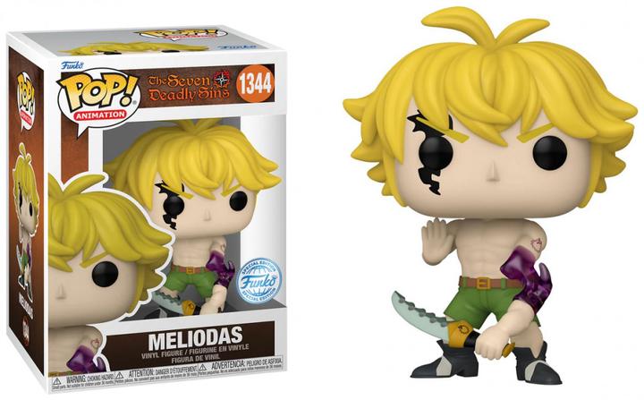 Actual product image Funko POP! The Seven Deadly Sins Meliodas (Demon Mode) Exclusive