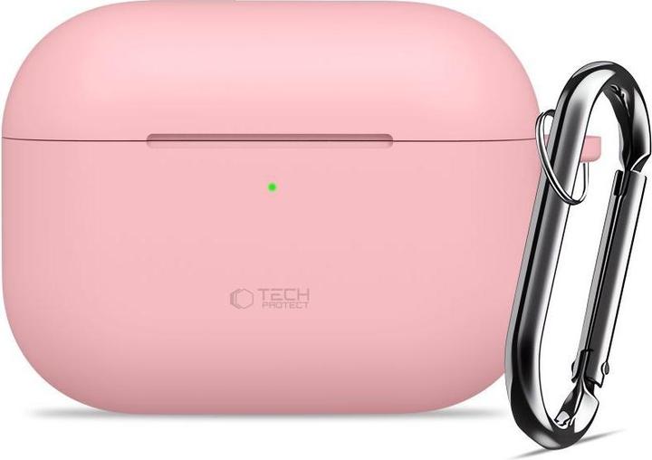 Image du produit 4Kom Headphone case Tech-Protect Apple AIRPODS PRO 3 SILICONE HOOK Pink (Manchon pour casque d'écoute)