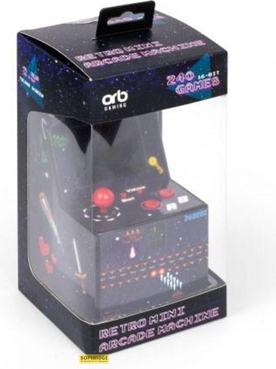 Actual product image ORB Mini Arcade Machine incl. 300x 16-bit games
