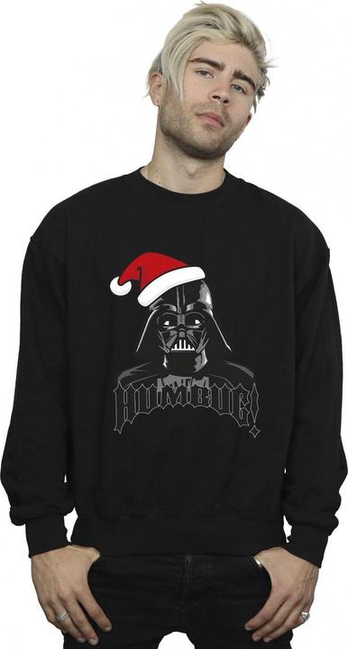 Actual product image Star Wars Mens Episode IV: A New Hope Darth Vader Humbug Sweatshirt (5XL)