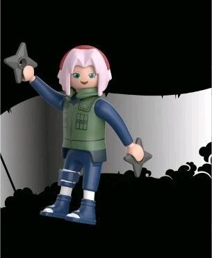 Actual product image Playmobil 71562 Playm. Sakura Fourth Great Ninja War 715 (71562, Playmobil Naruto)
