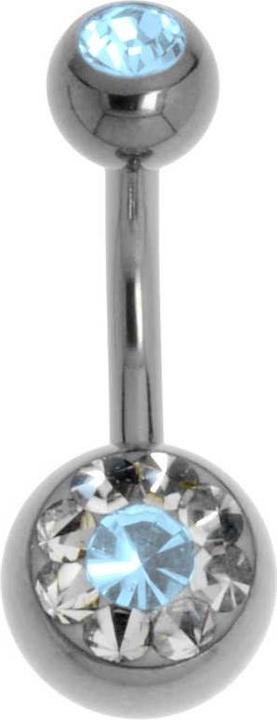 Image du produit Bijouteria Piercing nombril (Cristal Swarovski, Titane)