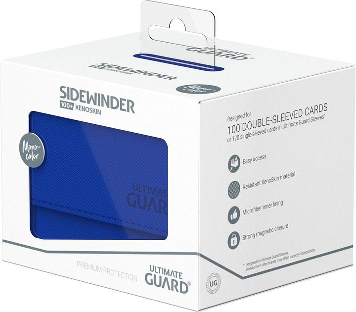 Produktbild Ultimate Guard UGD011213 - Sidewinder 100+ XenoSkin Monocolor, Blau