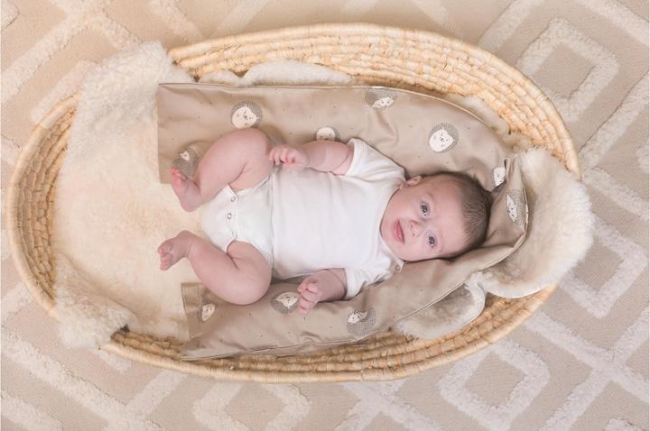 Produktbild Zewi Baby-Lagerungskissen "gerade" mit Bezug (120 cm)