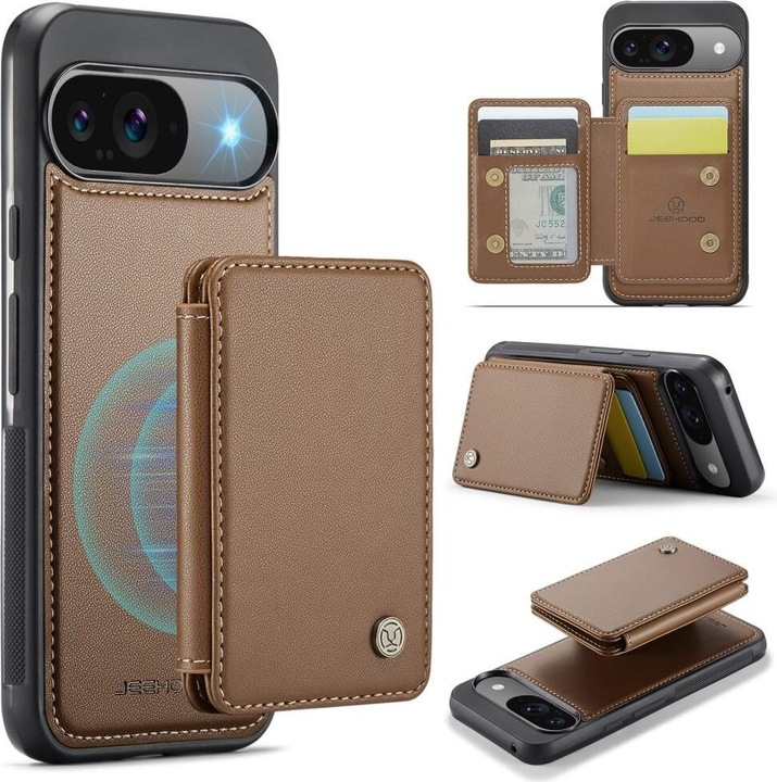 Produktbild Cover-Discount Google Pixel 9 / 9 Pro - 2-in-1 Backcover mit Kreditkarten-Etui (Google Pixel 9 Pro)