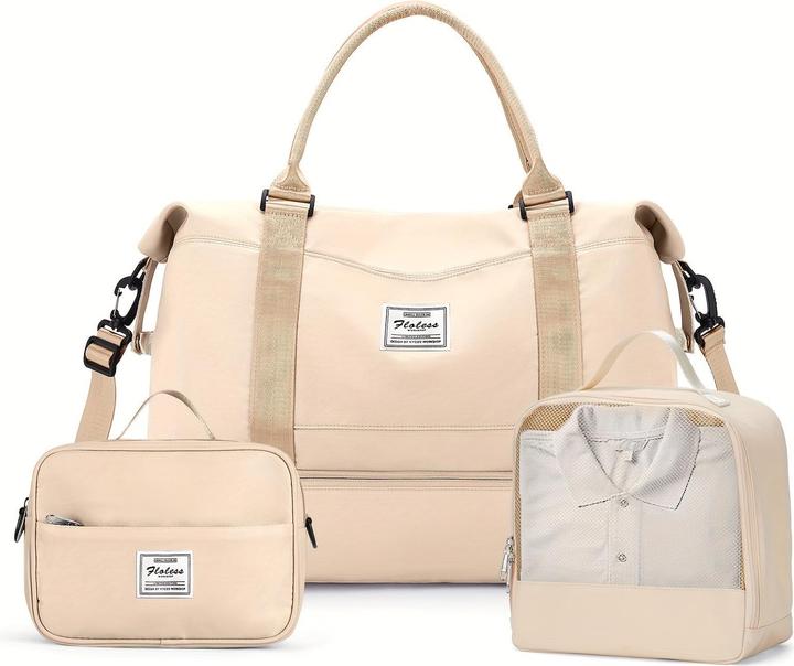 Immagine prodotto Only-Bags.Store 3 pezzi in viaggio con una borsa a mano grande, una borsa sportiva e un bagaglio impermeabile