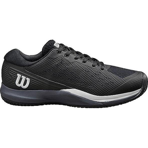 Wilson, Herren, Tennisschuhe, Rush Pro Ace Clay (42 2/3), Schwarz