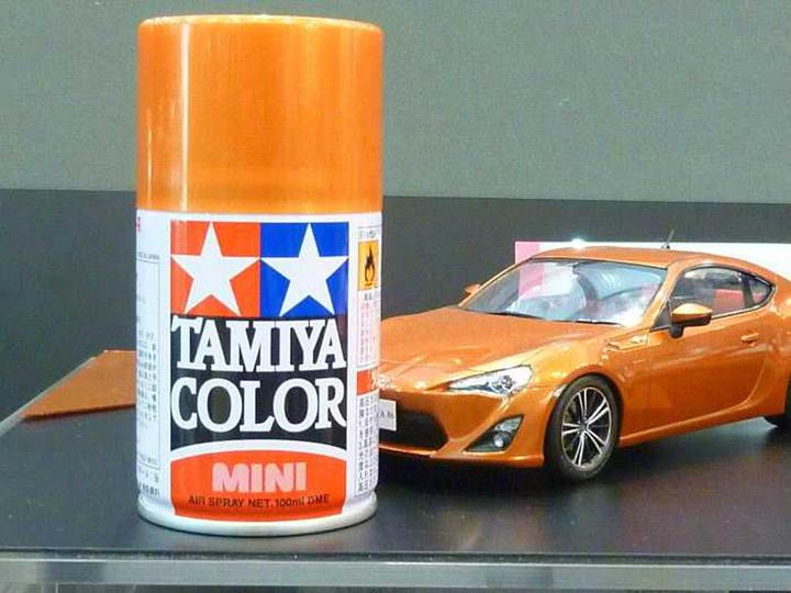 Produktbild Tamiya Kunststofffarbspray TS-92 orange me