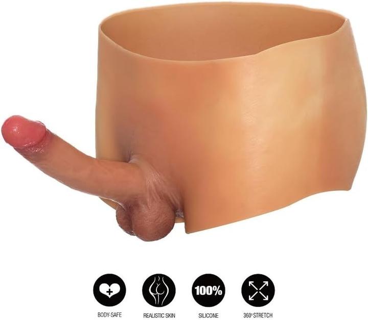 Image du produit Hidden Desire Alter Ego Boxershot Avec Pénis 18 cm Taille S/M (M, S)