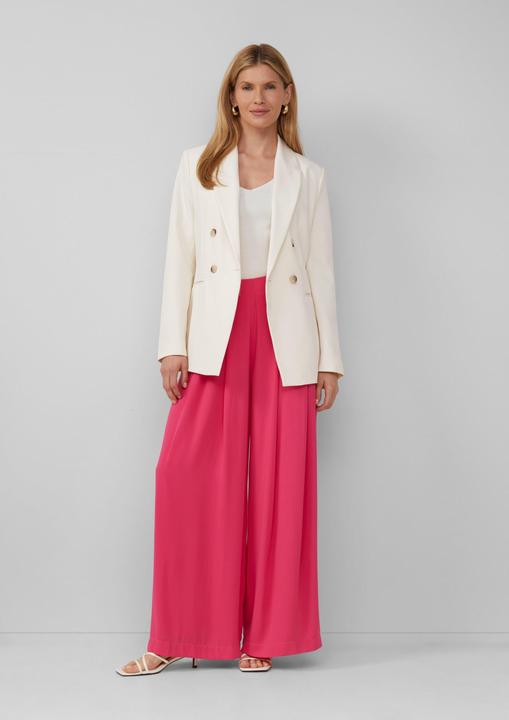 Produktbild S.Oliver Hose Elegante Wide Leg-Hose mit hohem Bund (46)