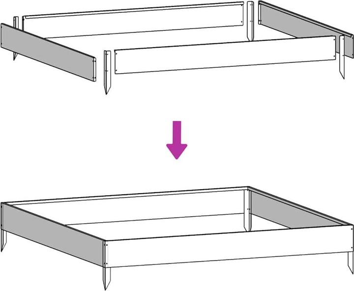 Actual product image vidaXL Hochbeet