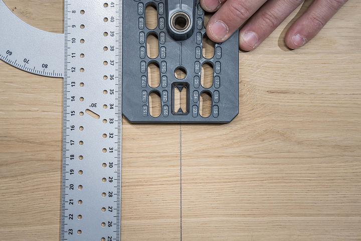 Actual product image wolfcraft Exzenter-Möbelverbinder