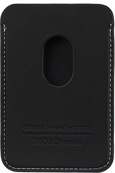 Image du produit Audi Porte-cartes en cuir synthétique czarny/black MagSafe AU-MSCH-Q3/D1-BK