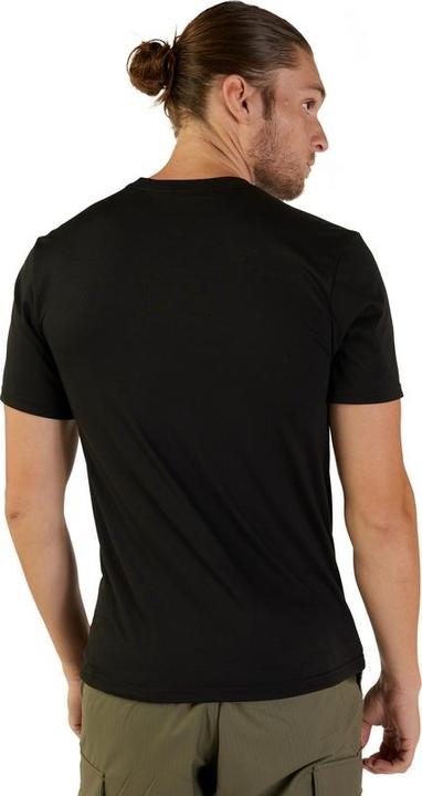 Actual product image Fox Tee 23 Wordmark Ss Tech Blk M (M)