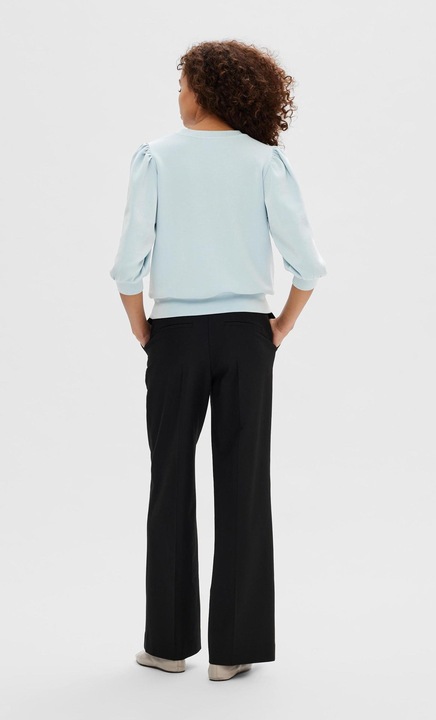 Actual product image Selected Femme Puff shoulder sweatshirt (M)
