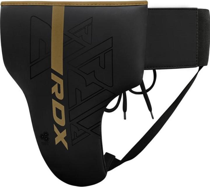 Actual product image Rdx Groin Guard Rex F6 Matte Golden-XL (XL)
