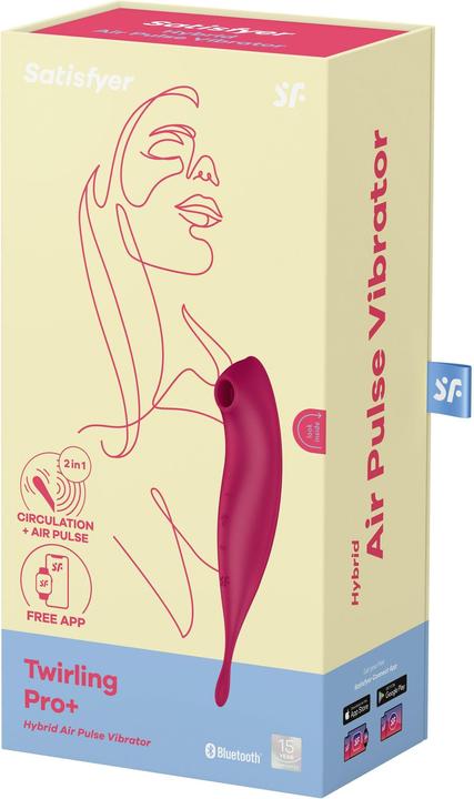 Produktbild Satisfyer Twirling Pro Connect App - Dark Red