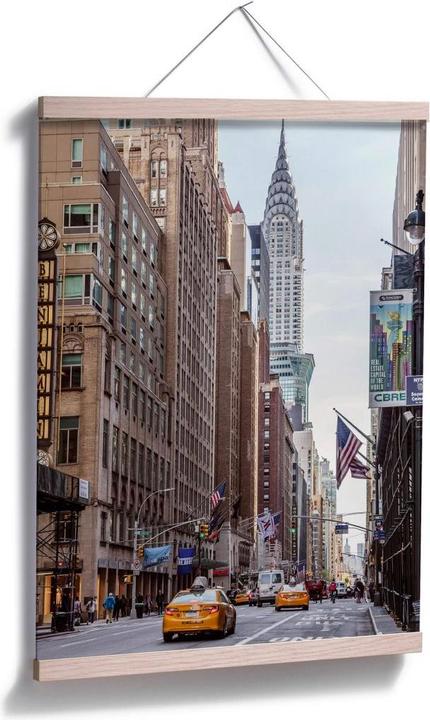 Actual product image Trenddeko Chrysler Building in New York (50 x 60 cm)