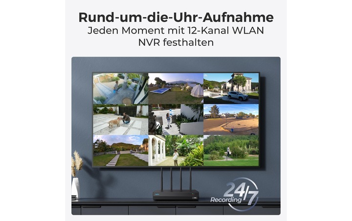 Image du produit Reolink NVS12W NVR (Enregistreur vidéo en réseau (NVR))