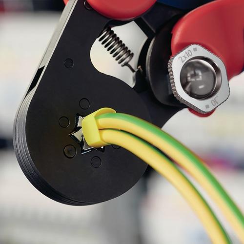 Produktbild Knipex Selbsteinstellende Crimpzange für Aderendhülsen (180 mm)