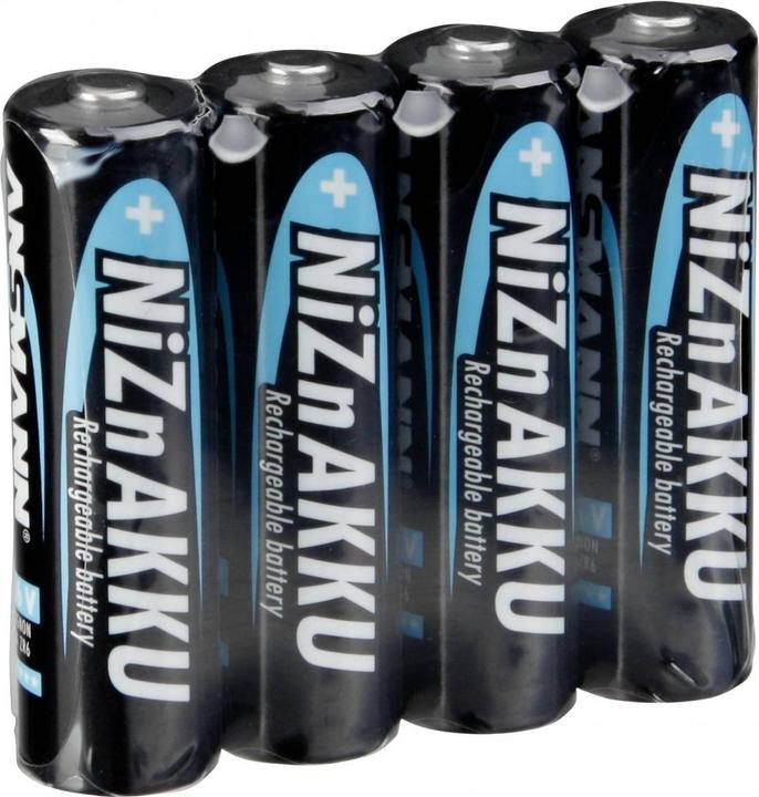 Produktbild Ansmann NiZN Akku (4 Stk., AA, 1500 mAh)