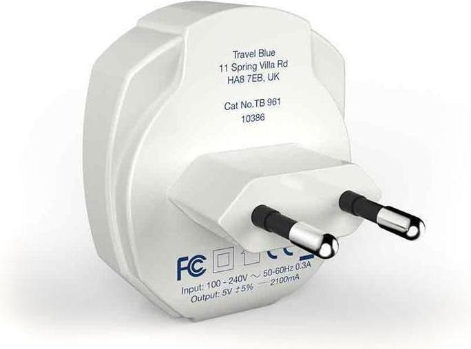 Travel Blue Reiseadapter 2x USB - EU