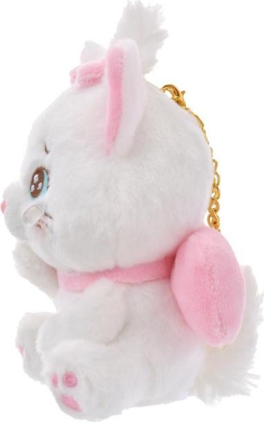 Actual product image Disney Marie fashion cat Uruuru key ring
