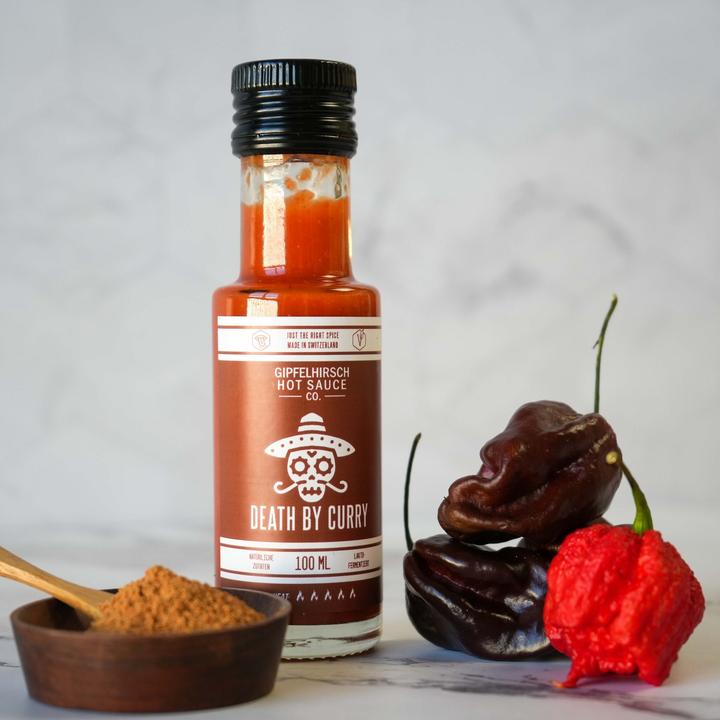 Image du produit Gipfelhirsch Death by Curry - La sauce hot de Carolina Reaper (230 g)