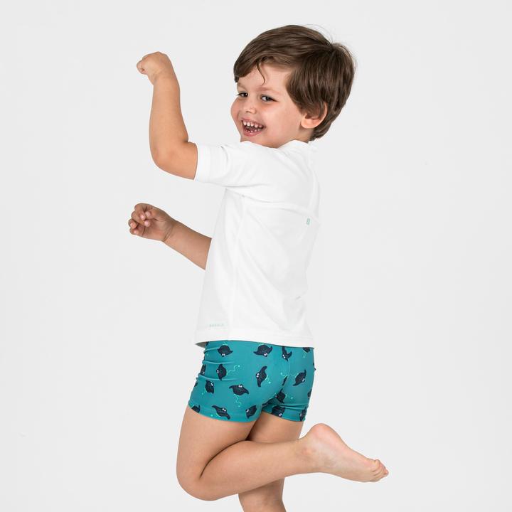 Image du produit Nabaiji Boxer de bain Bébé / Enfant - Titou Manta bleu (74, 75 C)