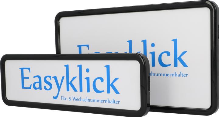 Image du produit Easyklick Titulaire d'une plaque d'immatriculation (Avant + arrière, Format portrait)