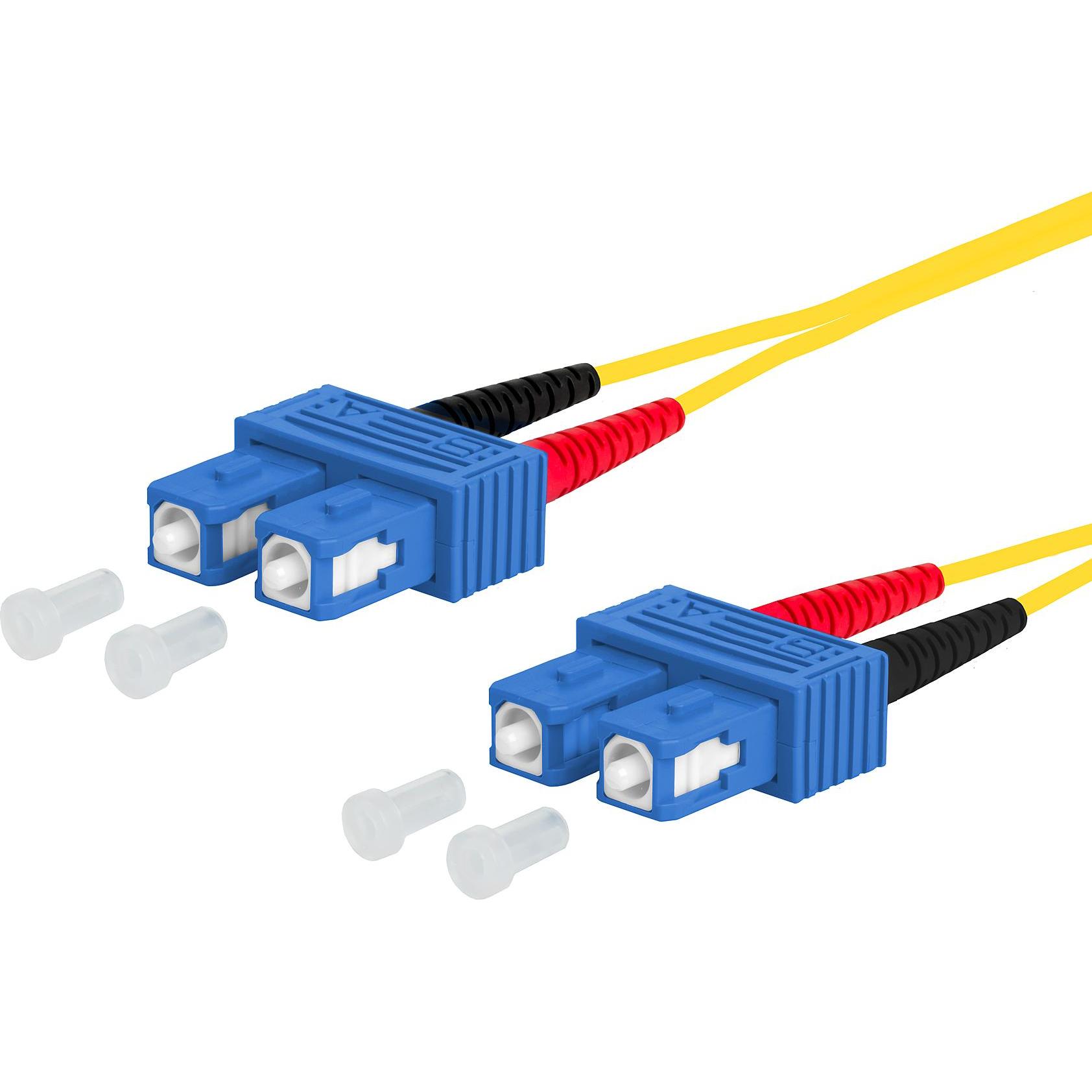 Metz Connect 151P1EOEO20E. Kabellänge: 2 m, Lichtleitertyp: OS2, Anschluss 1: 2x SC, Anschluss 2: 2x (LSOH, CAT6, 2 m), ...
