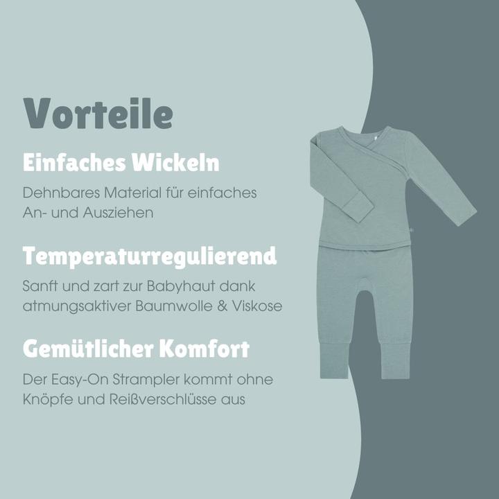 Produktbild Emma & noah Langarm Easy-on Strampler (86)