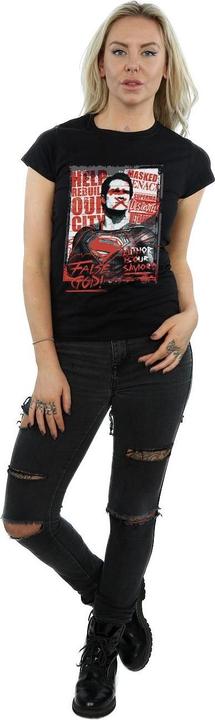 Actual product image Womens/Ladies Batman v Superman False God Cotton T-Shirt (M)