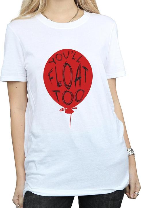 Immagine prodotto Universal Textiles Pennywise You'll Float Too Maglietta Ampia Donna (XL)