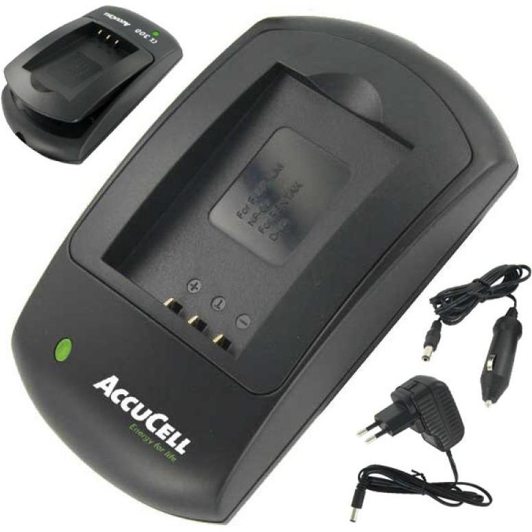 AccuCell Schnellladegerät für Panasonic VW-VBX090 (Ladegerät), Kamera Stromversorgung