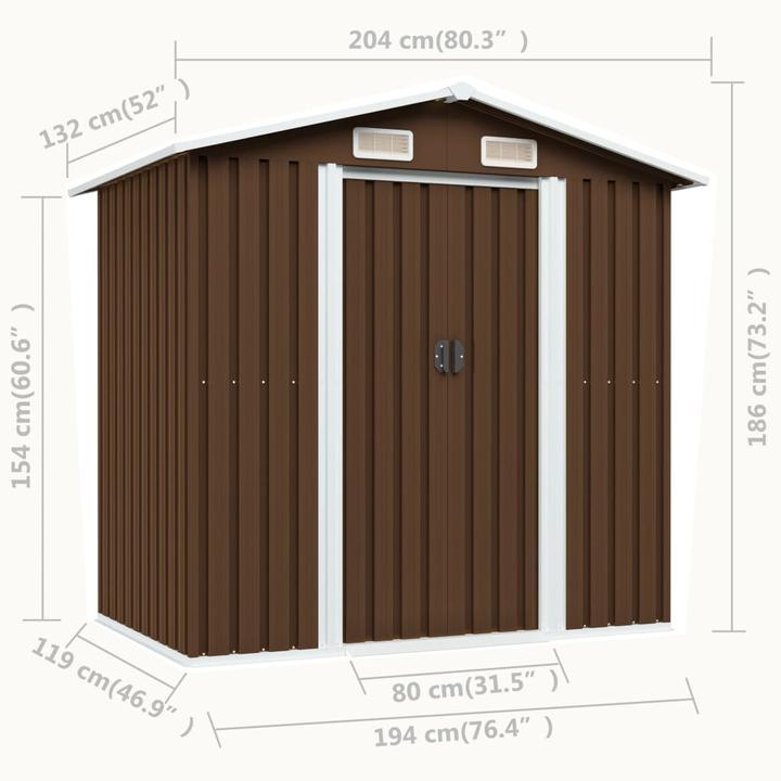 Produktbild vidaXL Gartenlaube