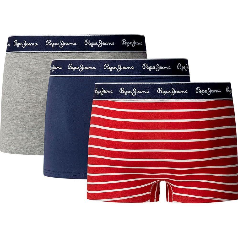 Pepe Jeans, Herren, Unterhosen, TK (x3), Rot, (S, 3er Pack)