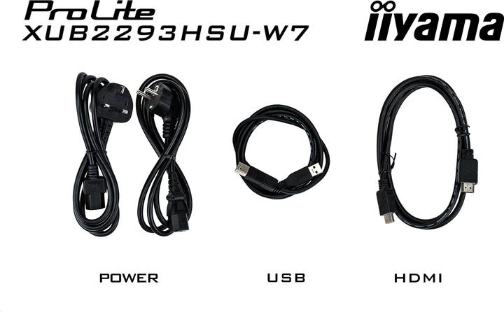 Produktbild iiyama XUB2293HSU-W7 (1920 x 1080 Pixel, 21.50")