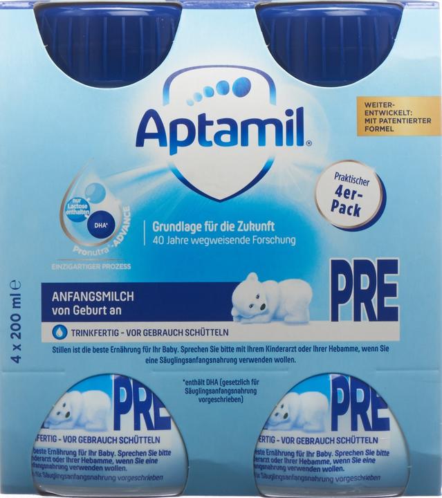 Produktbild Aptamil Anfangsmilch Pre (824 g, ab Geburt)