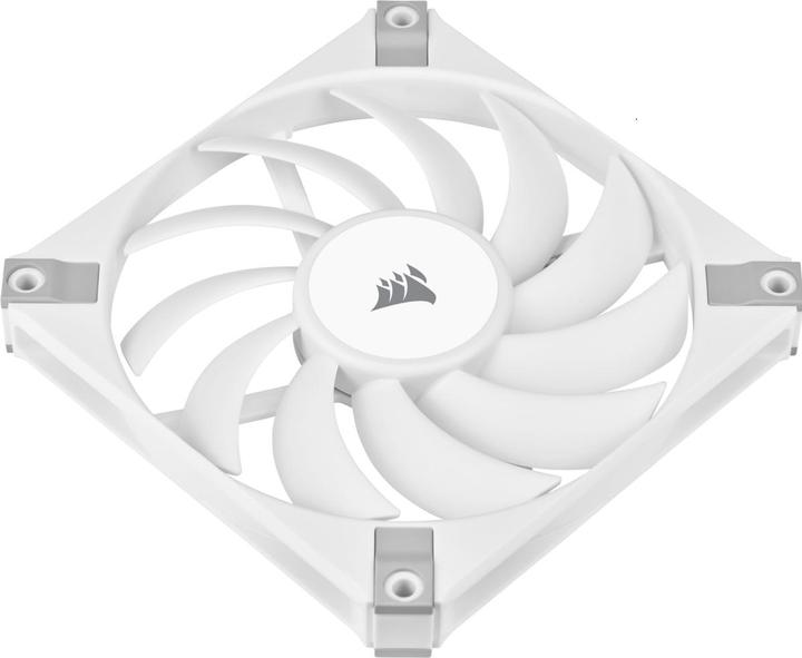 Produktbild Corsair AFS Series, AF120 SLIM WHITE, 120mmx15mm Fluid Dynamic Fan, Single Pack (120 mm, 1x)