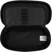 Actual product image Starpak Pencil case, oval bag with 1 zip, NASA grey