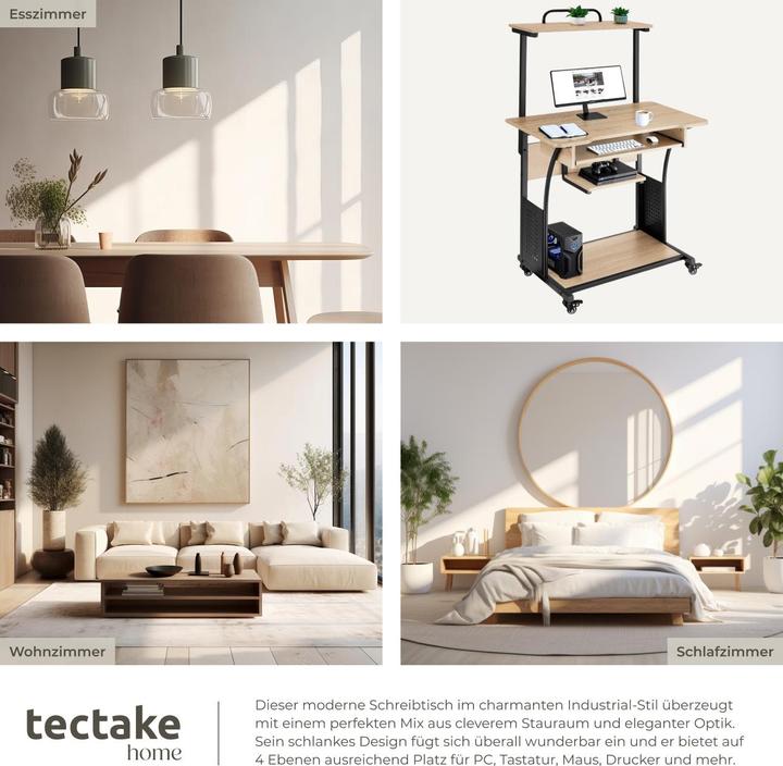 Actual product image tectake Fife (80 x 65.50 x 130.50 cm)
