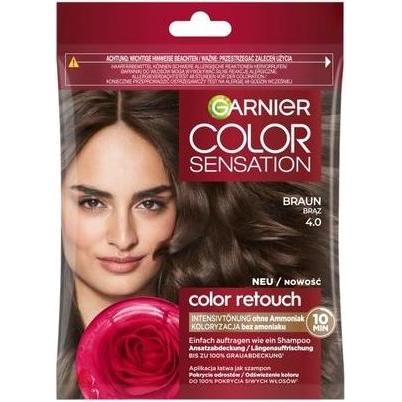Palette, Shampoo, GARNIER Color Retouch szampon koloryzujący 4.0 Brąz (Shampoo liquido)