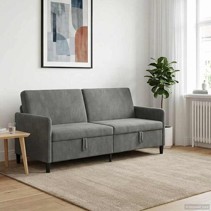 Produktbild vidaXL Sofa mit Stauraum (3-Sitzer)