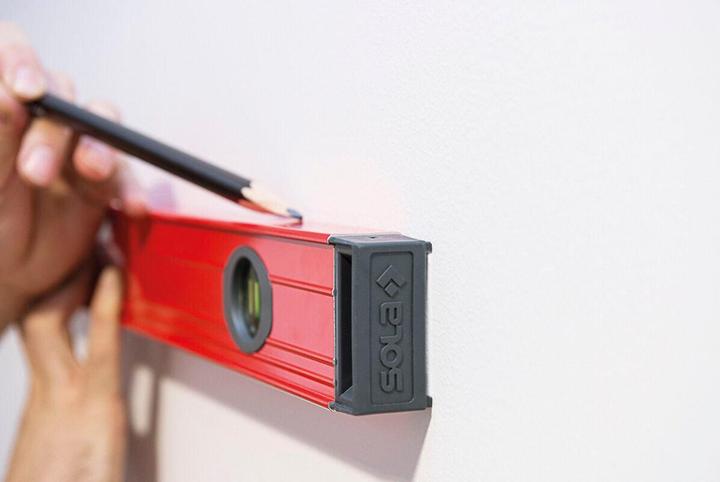 Immagine prodotto Sola Messwerkzeuge 1215101 Livella in alluminio Red 3 80" 80 cm in rosso, 800 mm (80 cm)