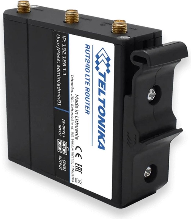 Actual product image Teltonika PR5MEC11 DIN rail top-hat rail kit